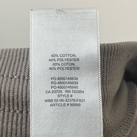 ARITZIA SUNDAY BEST Jesse Tan Baby Waffle Knit Soft Jersey Joggers - Picture 9 of 11